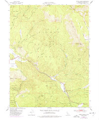 Download a high-resolution, GPS-compatible USGS topo map for Spring Garden, CA (1977 edition)