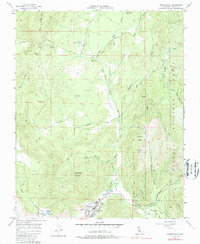 Download a high-resolution, GPS-compatible USGS topo map for Springville, CA (1987 edition)