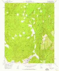 Download a high-resolution, GPS-compatible USGS topo map for Springville, CA (1958 edition)