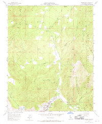 Download a high-resolution, GPS-compatible USGS topo map for Springville, CA (1970 edition)