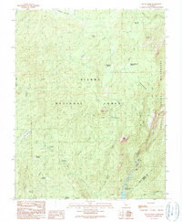 Download a high-resolution, GPS-compatible USGS topo map for Squaw Dome, CA (1990 edition)