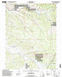 Download a high-resolution, GPS-compatible USGS topo map for Squaw Valley Peak, CA (1998 edition)