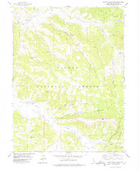 preview thumbnail of historical topo map of Plumas County, CA in 1977