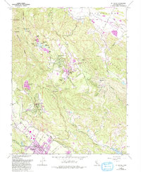 Download a high-resolution, GPS-compatible USGS topo map for St Helena, CA (1993 edition)