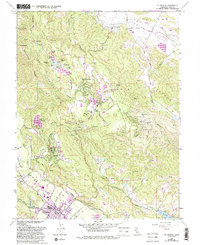 Download a high-resolution, GPS-compatible USGS topo map for St Helena, CA (1993 edition)