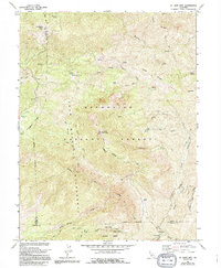 Download a high-resolution, GPS-compatible USGS topo map for St John Mtn, CA (1994 edition)