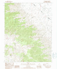 Download a high-resolution, GPS-compatible USGS topo map for Station Peak, CA (1987 edition)