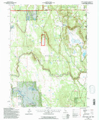 Download a high-resolution, GPS-compatible USGS topo map for Steele Swamp, CA (1996 edition)