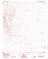 Download a high-resolution, GPS-compatible USGS topo map for Stepladder Mountains, CA (1985 edition)