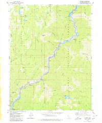 Download a high-resolution, GPS-compatible USGS topo map for Storrie, CA (1980 edition)