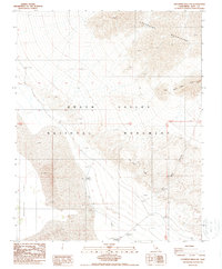 Download a high-resolution, GPS-compatible USGS topo map for Stovepipe Wells NE, CA (1988 edition)