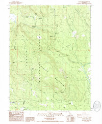 Download a high-resolution, GPS-compatible USGS topo map for Stover Mountain, CA (1985 edition)