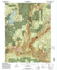 Download a high-resolution, GPS-compatible USGS topo map for Strawberry Valley, CA (1998 edition)