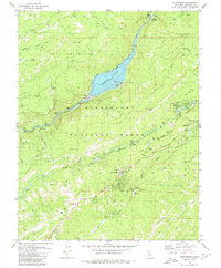 Download a high-resolution, GPS-compatible USGS topo map for Strawberry, CA (1980 edition)