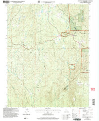 preview thumbnail of historical topo map of Mariposa County, CA in 2004