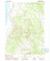 Download a high-resolution, GPS-compatible USGS topo map for Sugar Hill, CA (1990 edition)
