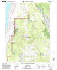 Download a high-resolution, GPS-compatible USGS topo map for Sugar Hill, CA (1997 edition)