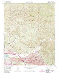 Download a high-resolution, GPS-compatible USGS topo map for Sunland, CA (1988 edition)