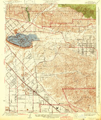 Download a high-resolution, GPS-compatible USGS topo map for Sunland, CA (1942 edition)