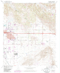 Download a high-resolution, GPS-compatible USGS topo map for Sunnymead, CA (1985 edition)