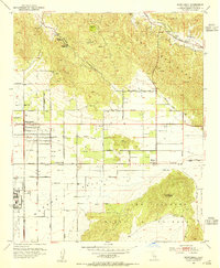 Download a high-resolution, GPS-compatible USGS topo map for Sunnymead, CA (1954 edition)