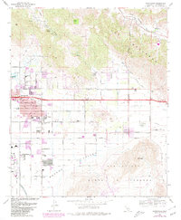 Download a high-resolution, GPS-compatible USGS topo map for Sunnymead, CA (1980 edition)