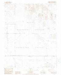 Download a high-resolution, GPS-compatible USGS topo map for Superior Valley, CA (1988 edition)