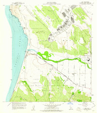 Download a high-resolution, GPS-compatible USGS topo map for Surf, CA (1961 edition)