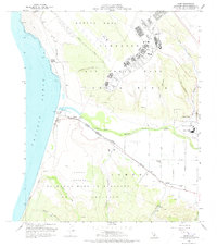 Download a high-resolution, GPS-compatible USGS topo map for Surf, CA (1973 edition)