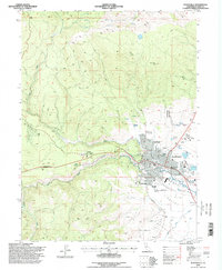 Download a high-resolution, GPS-compatible USGS topo map for Susanville, CA (1998 edition)