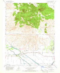 Download a high-resolution, GPS-compatible USGS topo map for Sutter Buttes, CA (1966 edition)
