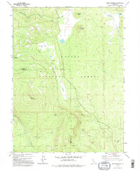 Download a high-resolution, GPS-compatible USGS topo map for Swain Mountain, CA (1995 edition)