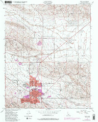 Download a high-resolution, GPS-compatible USGS topo map for Taft, CA (1986 edition)