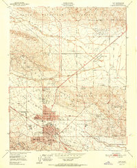 Download a high-resolution, GPS-compatible USGS topo map for Taft, CA (1951 edition)