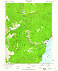 Download a high-resolution, GPS-compatible USGS topo map for Tahoe City, CA (1960 edition)