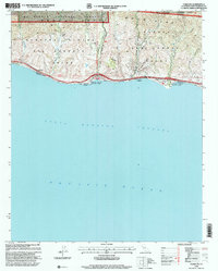 Download a high-resolution, GPS-compatible USGS topo map for Tajiguas, CA (2000 edition)