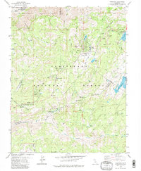 Download a high-resolution, GPS-compatible USGS topo map for Tamarack, CA (1979 edition)