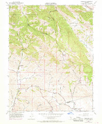 Download a high-resolution, GPS-compatible USGS topo map for Tassajara, CA (1969 edition)