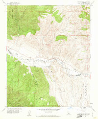 Download a high-resolution, GPS-compatible USGS topo map for Taylor Canyon, CA (1961 edition)