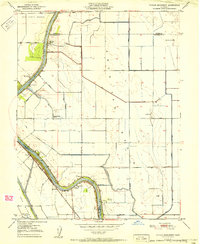 Download a high-resolution, GPS-compatible USGS topo map for Taylor Monument, CA (1951 edition)