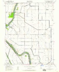 preview thumbnail of historical topo map of Sacramento County, CA in 1950