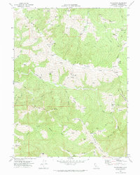 Download a high-resolution, GPS-compatible USGS topo map for Taylor Peak, CA (1974 edition)