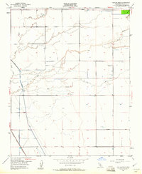 preview thumbnail of historical topo map of Tulare County, CA in 1950