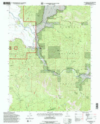 Download a high-resolution, GPS-compatible USGS topo map for Taylorsville, CA (1997 edition)