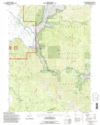 Download a high-resolution, GPS-compatible USGS topo map for Taylorsville, CA (1997 edition)