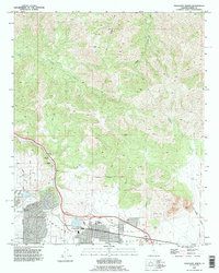 Download a high-resolution, GPS-compatible USGS topo map for Tehachapi North, CA (1995 edition)