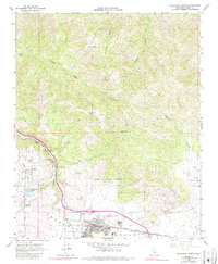 Download a high-resolution, GPS-compatible USGS topo map for Tehachapi North, CA (1987 edition)