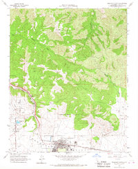 Download a high-resolution, GPS-compatible USGS topo map for Tehachapi North, CA (1967 edition)