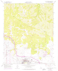 Download a high-resolution, GPS-compatible USGS topo map for Tehachapi North, CA (1976 edition)