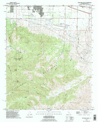 Download a high-resolution, GPS-compatible USGS topo map for Tehachapi South, CA (1995 edition)